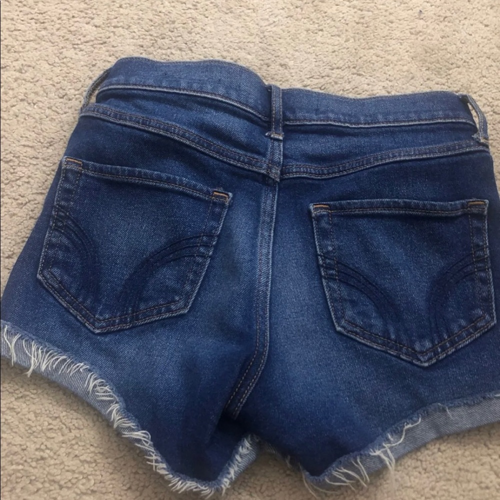 hollister jean shorts